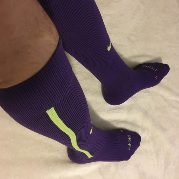 NIKE Dri-Fit Knee High Vapor Football Mens Socks - Picture 8 of 8